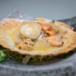 Maru Dine & Bar — Giant Scallop with Uni Miso Sauce