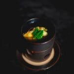 Takayama—Spring Dinner – Abalone and Mozuku Hot Pot