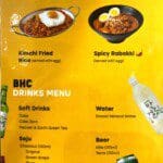 BHC Chicken Menu Singapore—May 2023