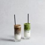 Cafe Usagi Iced Matcha Latte and Iced Hojicha Latte (image supplied)