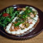 Good Chai People—Yuzu Salmon Open-faced Toast