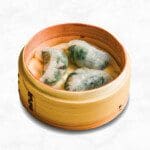 Tim Ho Wan—Spinach Dumplings w Shrimp (image supplied)
