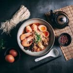 Woke Ramen—Seafood Mix Prawn Ramen ($18.90) (image supplied)