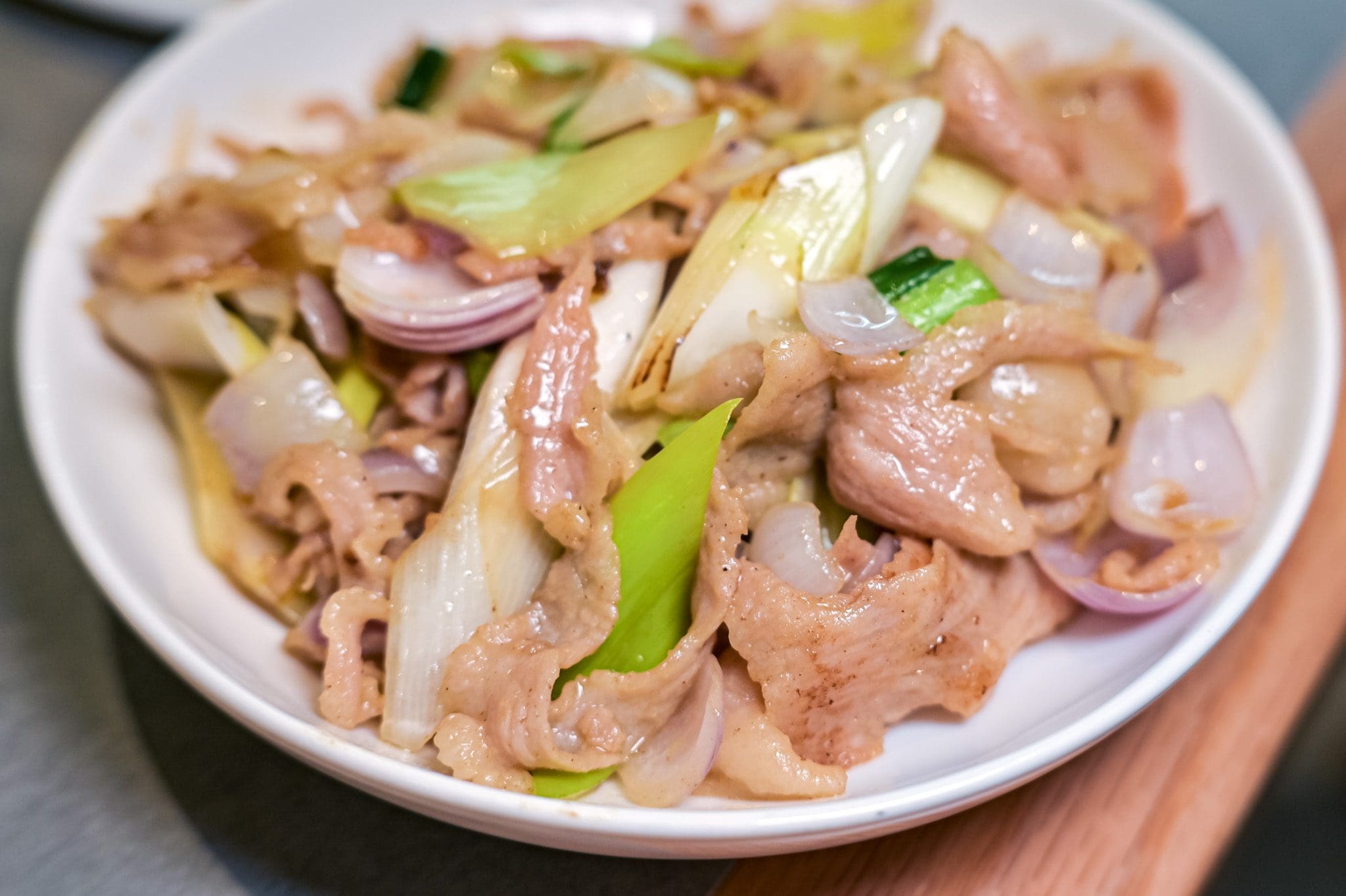 Yun Nans—Stir-Fried Pork Collar with Scallions (image supplied)