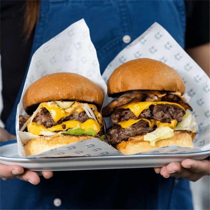 Honbo Double Cheeseburger & The Gold Standard (image supplied)