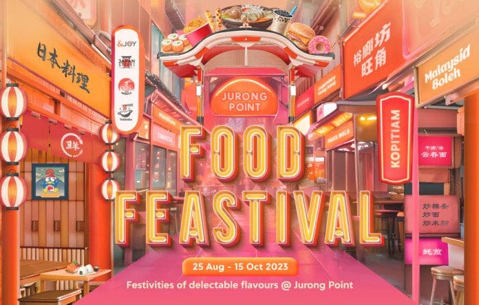 Jurong Point Food Feastival - Main Event Image (image supplied)
