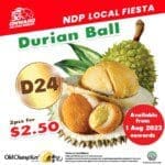 OCK Durian Balls (image supplied)