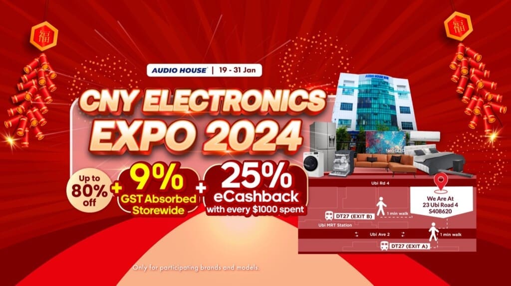 CNY Gift Guide - Audio House CNY Electronics Expo Sale