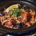 Hainan Braised Pork Knuckle Mee Tai Mak