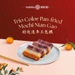 Trio Colour Pan-fried Mochi Nian Gao